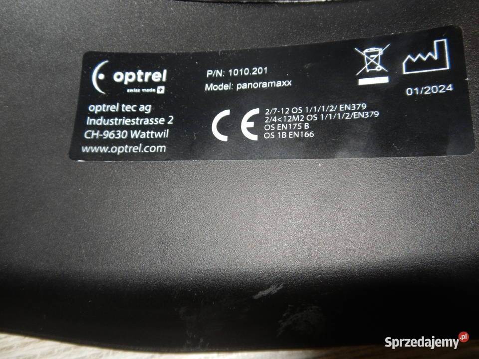 Przyłbica automatyczna Optrel panoramaxx clt