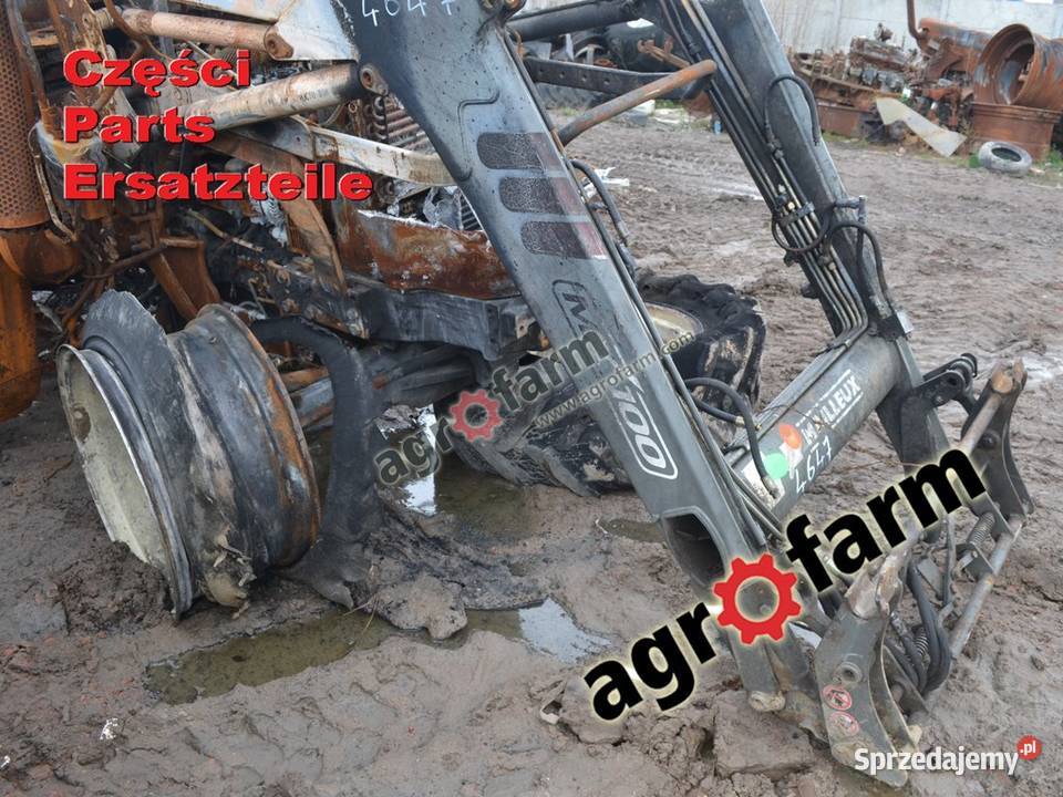 Holland T6020 części skrzynia biegów silnik