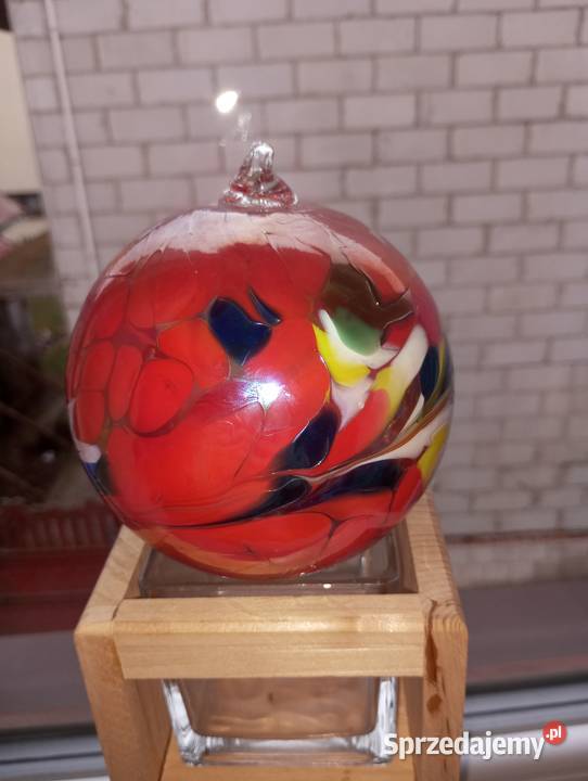 Bombka szklana duża