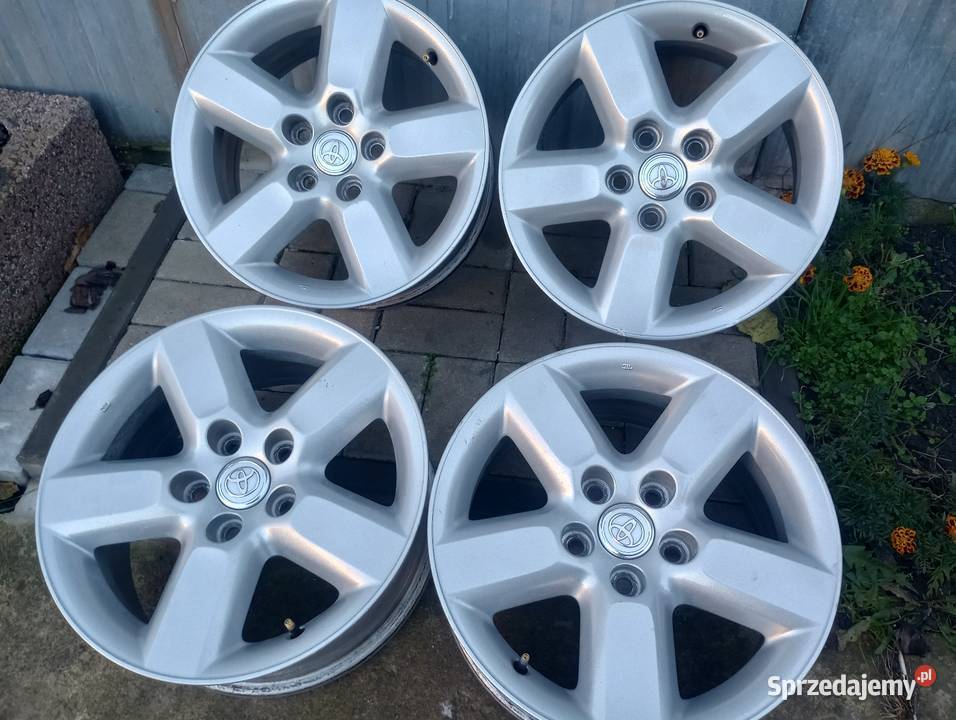 Alufelgi 16 5x1143 et35 Oryginalne Toyota RAV4 Opony i felgi kujawsko-pomorskie Włocławek