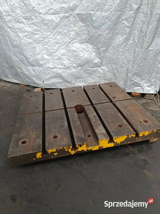 STÓŁ PŁYTA DO MASZYNY PRASY 1005 X 845 X 80 Produkcja Bydgoszcz