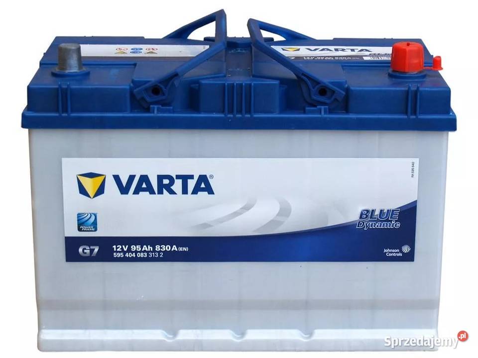 Akumulator Varta Blue G7 G8 95Ah830A Łódź