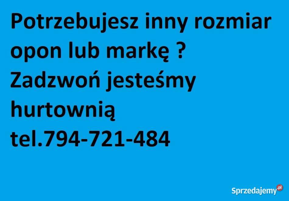 4x Nowe opony zimowe Fortune FSR 901 22545R17 Motoryzacja Międzyrzecz sprzedam