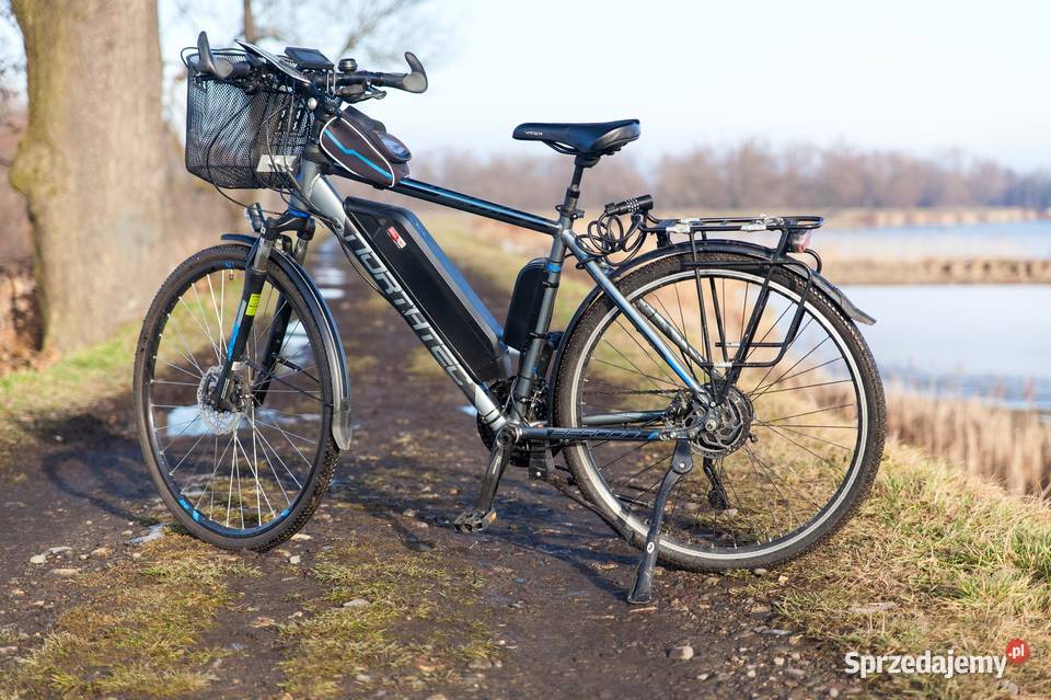 Rower elektryczny trekkingowy rama 22 moc 350W Czechowice-Dziedzice