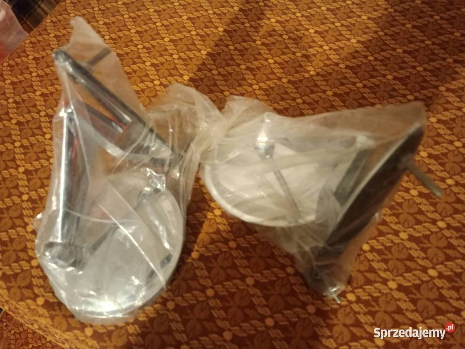 Lusterka chromowane klasyk zabytek retro Świerczów