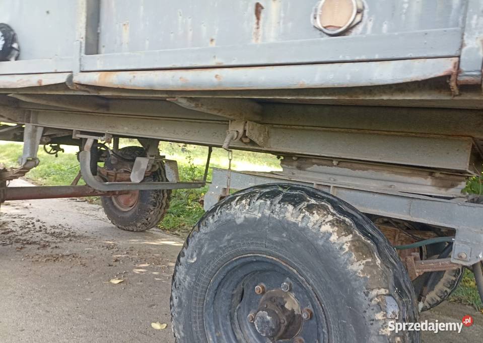 Przyczepa rolnicza wywrotka Autosan D50 4t małopolskie Pisarzowa