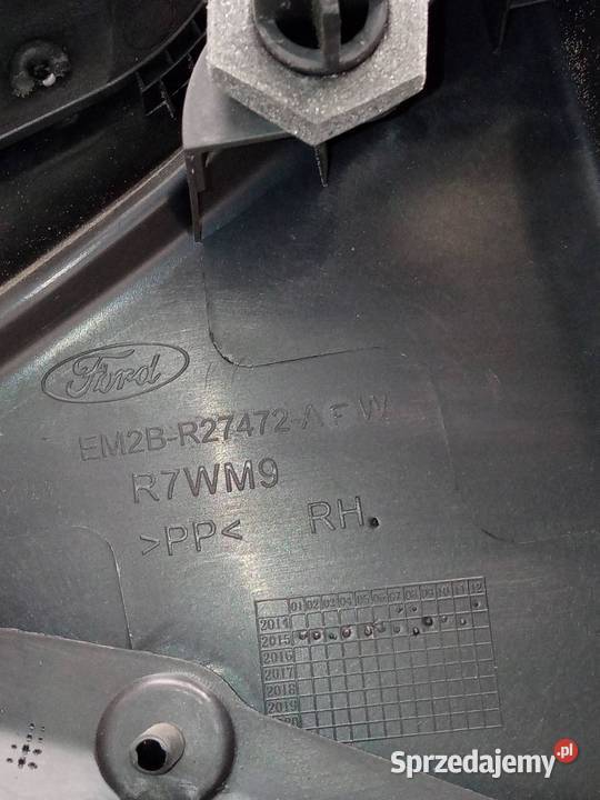 TAPICERKA BOCZEK PRAWY TYŁ EM2BR27472A Ford