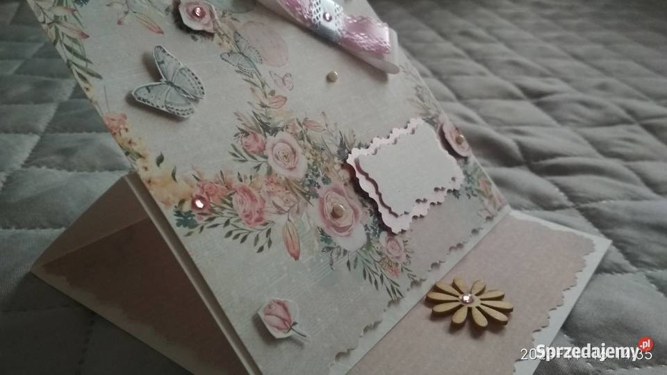 Kartka handmade ręcznie robiona 3D Piaseczno