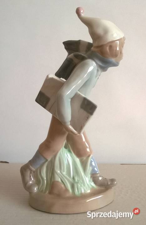 Figurka Porcelanowa Chłopiec Porcelana
