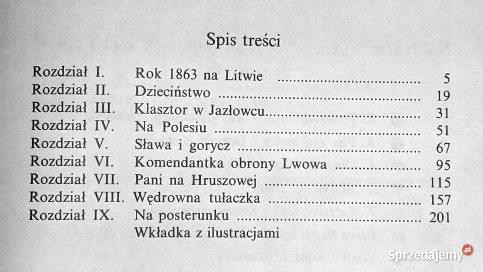 Opowieść o Marii Rodziewiczównie Jan Głuszenia Chełm sprzedam