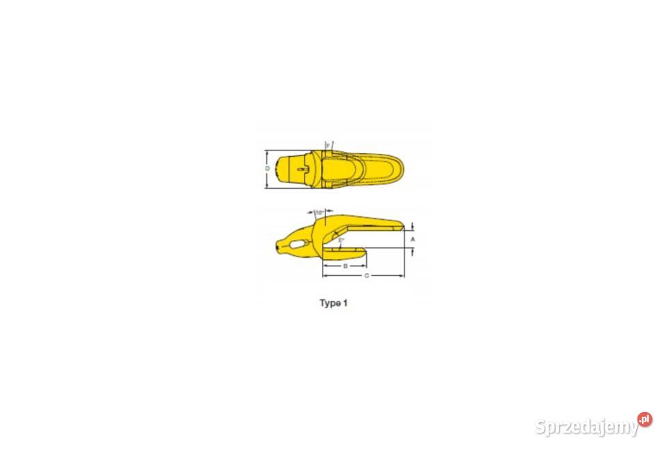 Adapter Komatsu Kmax Series K50 K1060M50 WA600 Gądki