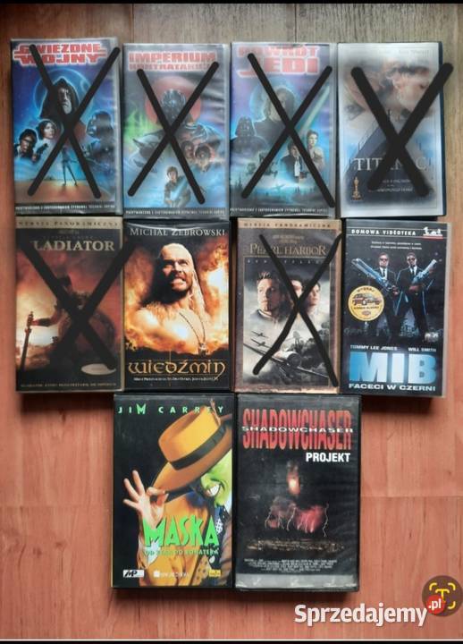 FILMY NA KASETACH VHS 1 15 Kraków