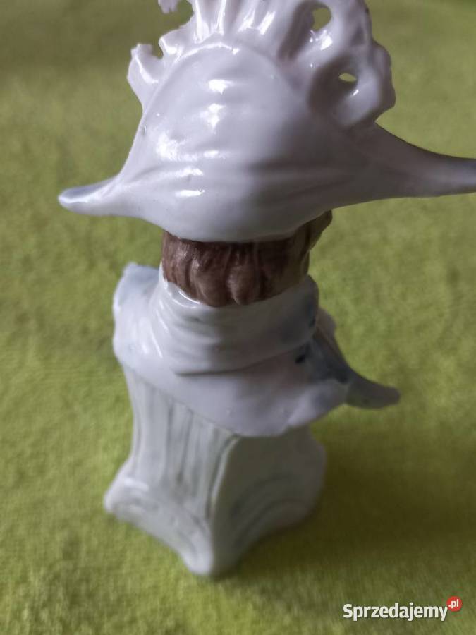 Figurka porcelanowa popiersie mężczyzny Toruń