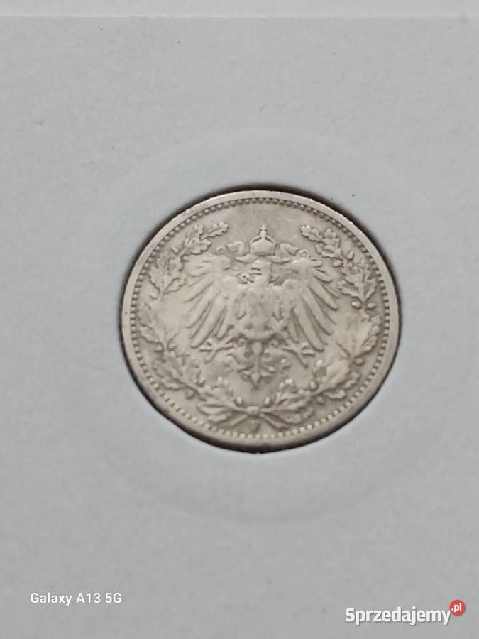 12 Marki Prusy 1906 r 1 mennica F