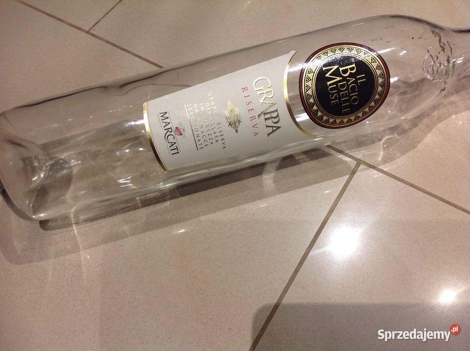 Pusta Butelka Szklana GRAPPA poj 15 L Nowa Sól