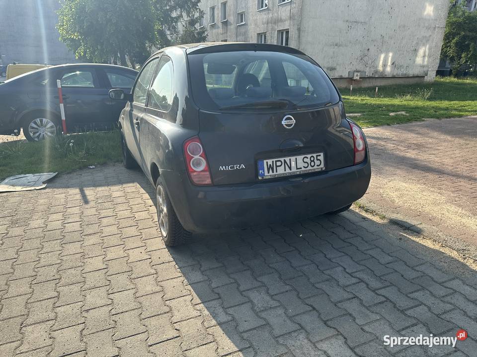 Nissan Micra k12 140860km Micra mazowieckie Płońsk