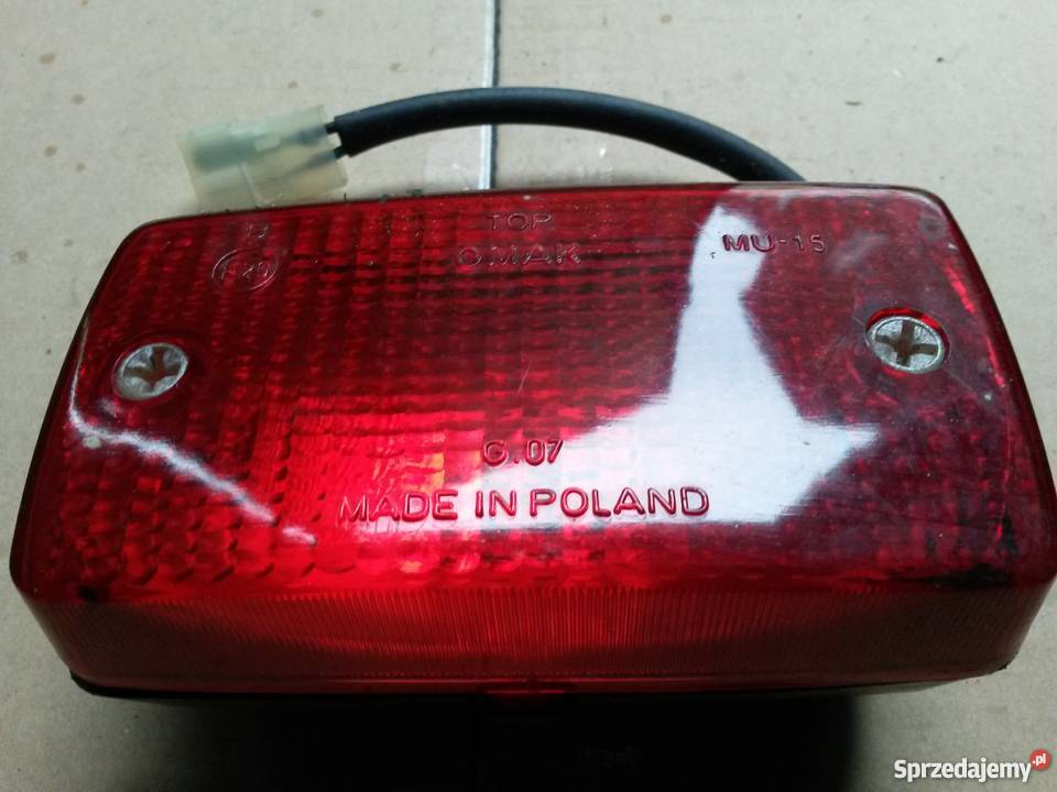 Lampa przeciwmgłowa tylna uniwersalna łódzkie Łódź