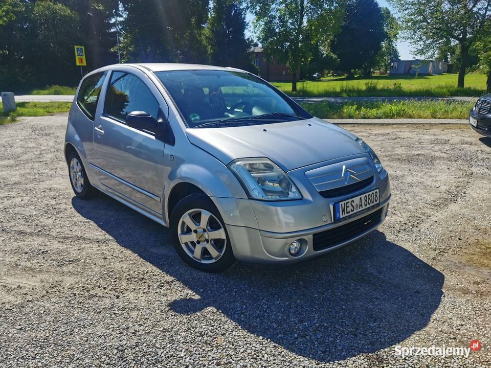 Citroen C2 14 HDI srebrny Kowalin
