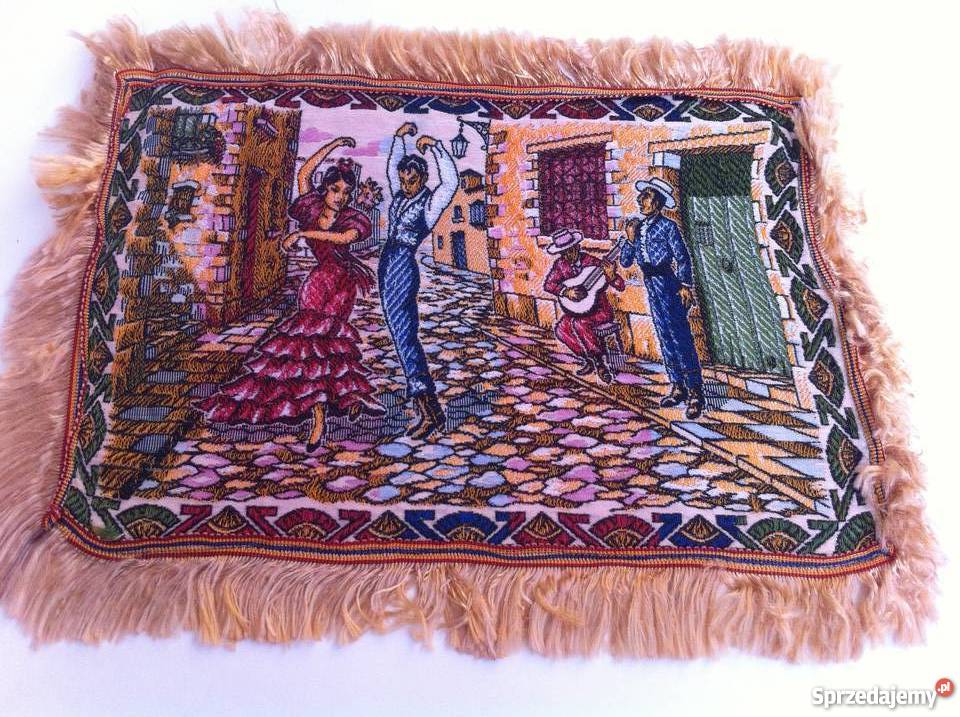 jedwabny bieznik gobelinowy pomorskie Miłobądz