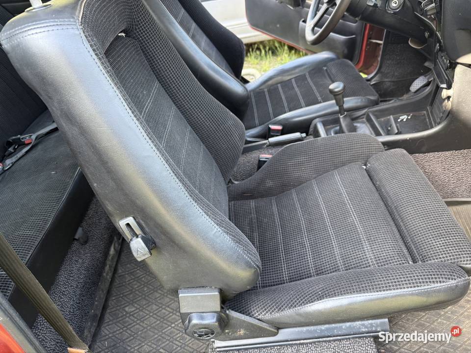 BMW E21 Recaro LX fishnet tylna kanapa komplet Mszana