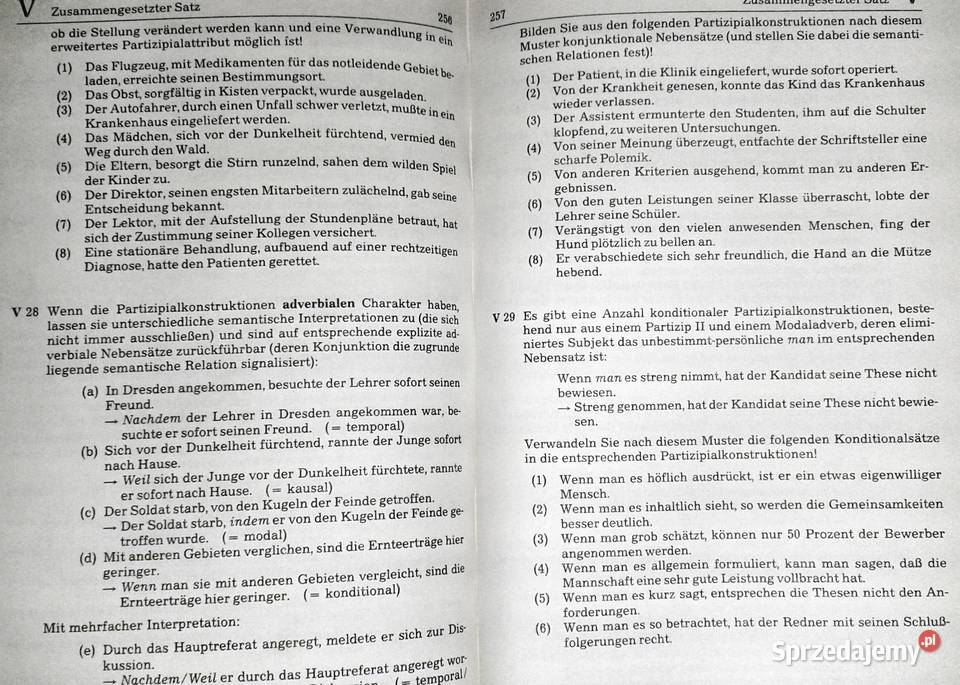 Deutsche Ubungsgrammatik Gerhard Helbig Joachim Chełm sprzedam