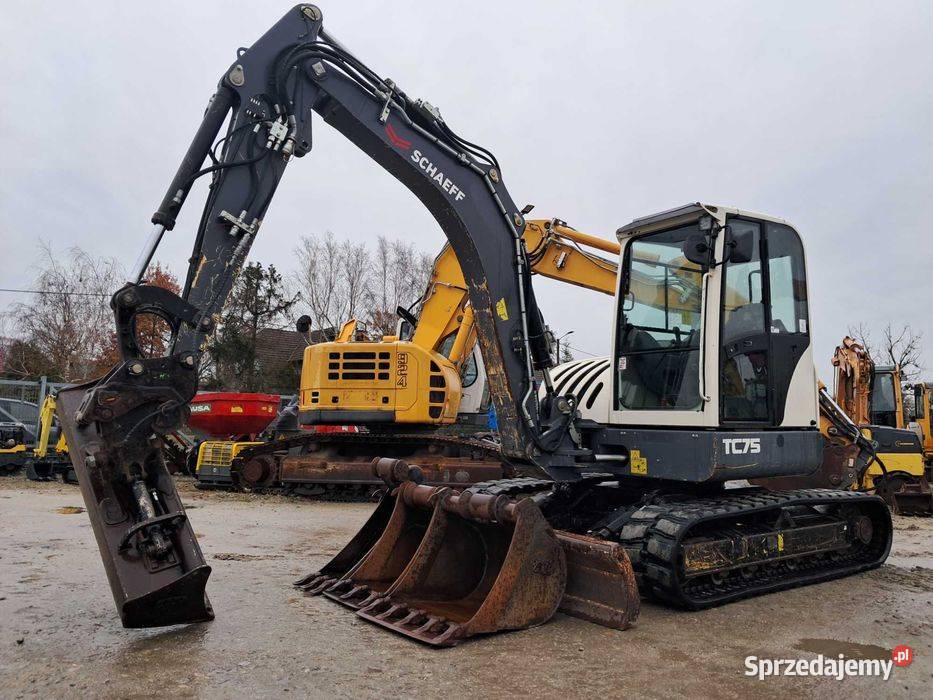 Minikoparka SCHAEFF TEREX TC 75 17r 75T volvo dolnośląskie Sułów