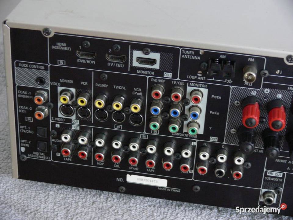 Amplituner Denon AVR1509 RDS HDMi WYSYŁKA Jasło