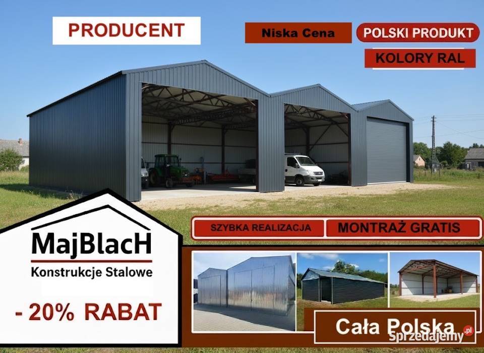 A113Garaż Blaszany Grafitowy z Montażem ZNIŻKA podlaskie Łomża sprzedam