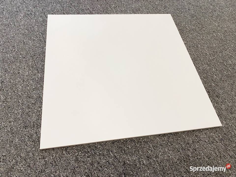 płytka 60x60 gres biały matowy Brilliant Zakopane