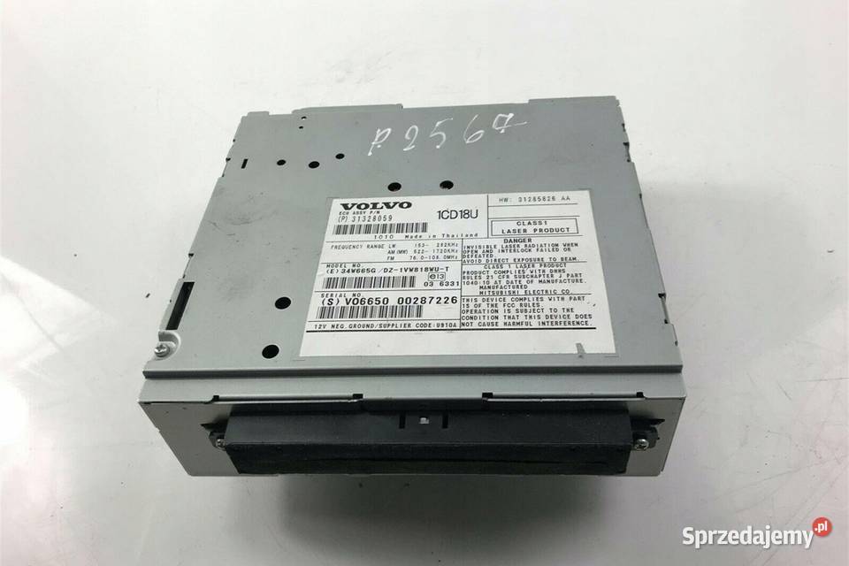 Volvo S40 II V50 RADIO CD radioodtwarzacz