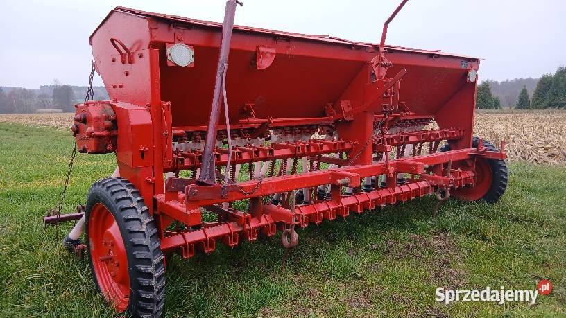 Siewnik Poznaniak 3m Docisk Przekładnia Olejowa Siewniki i sadzarki Turek