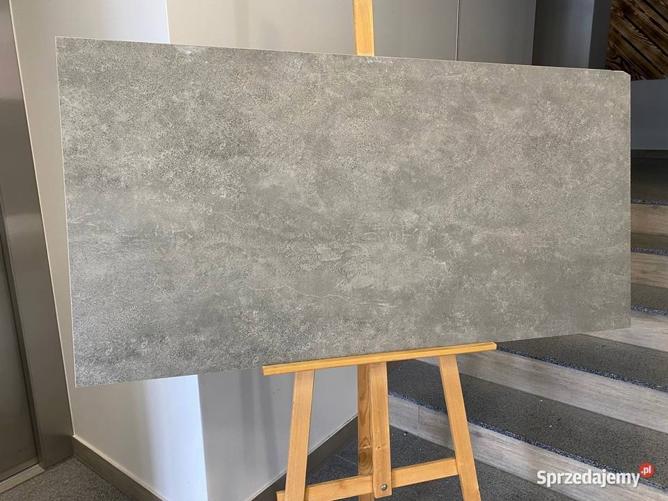 Gres 60x120 Hit beton cement grey Cement Zakopane