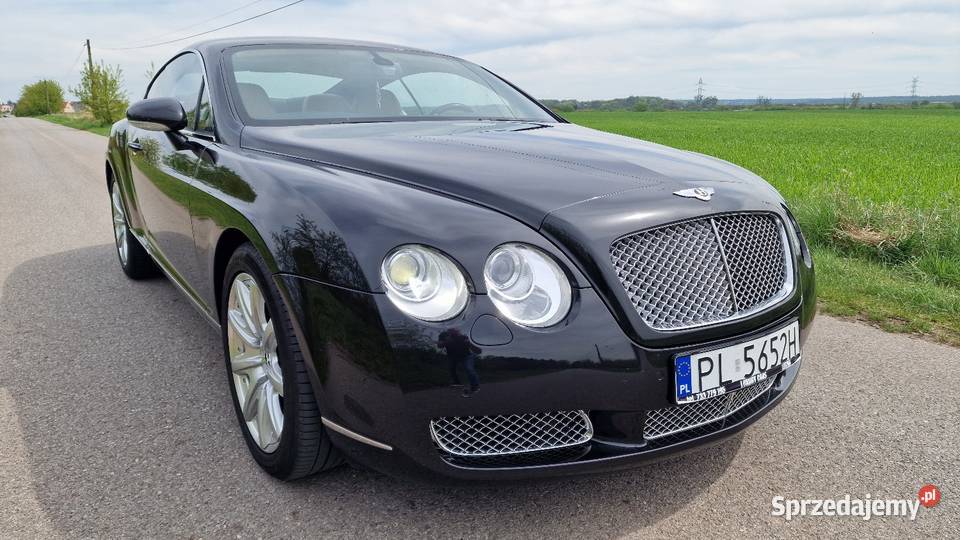 Bentley continental GT 60 W12 560 koni JAPONIA śląskie Gliwice