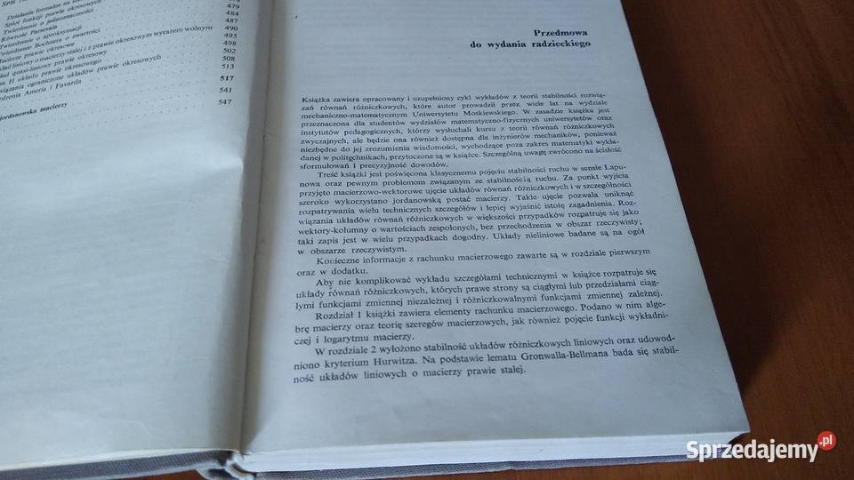 Matematyczna teoria stabilności B P Demidowicz Gdańsk