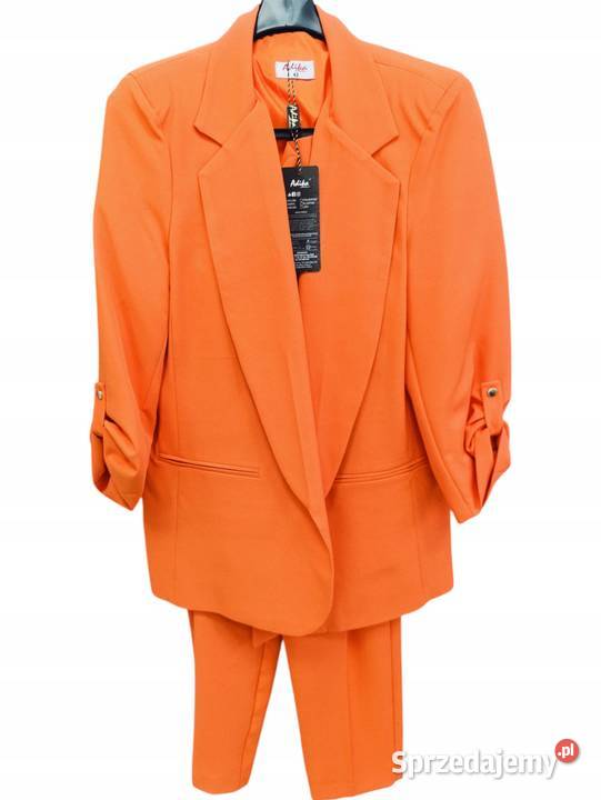 Ekskluzywny garnitur damski ADIKA TANGO pomarańczowy Pątnów