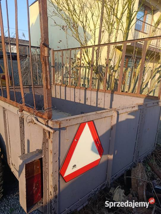 Przyczepa jednoosiowaklatka Częstochowa