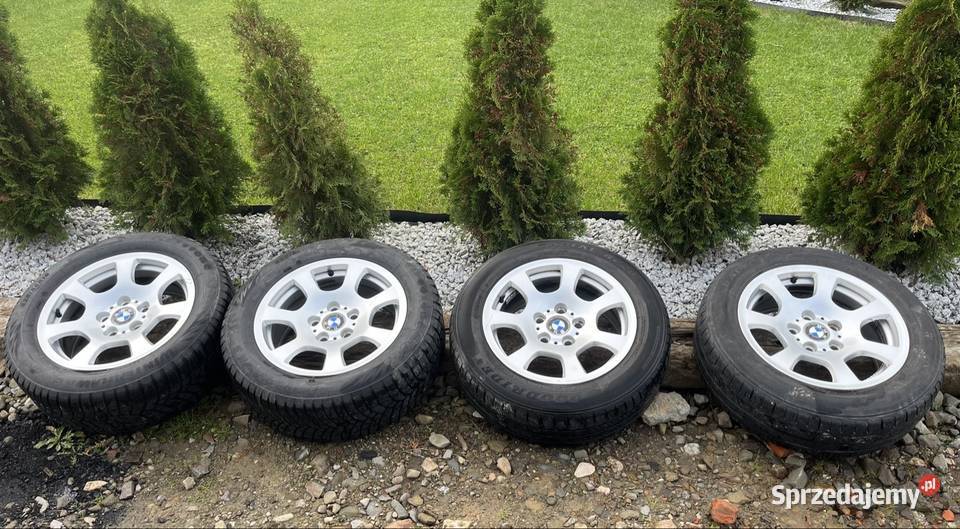 Alusy alufelgi BMW E60 na zimę 5x120 et20 R16 aluminiowe Gromnik sprzedam