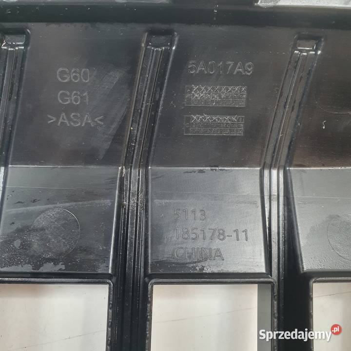 BMW 5 I5 G60 G61 GRILL ATRAPA NERKI ZDERZAKA wielkopolskie Międzychód sprzedam