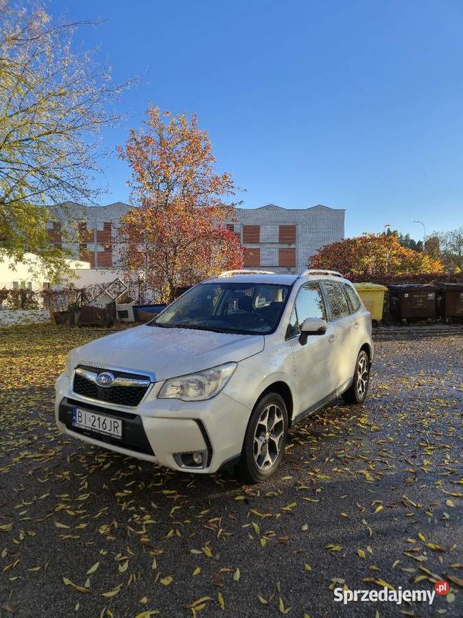Sprzedam Subaru Forester XT 20 turbodoładowany łopatki zmiany biegów podlaskie Białystok