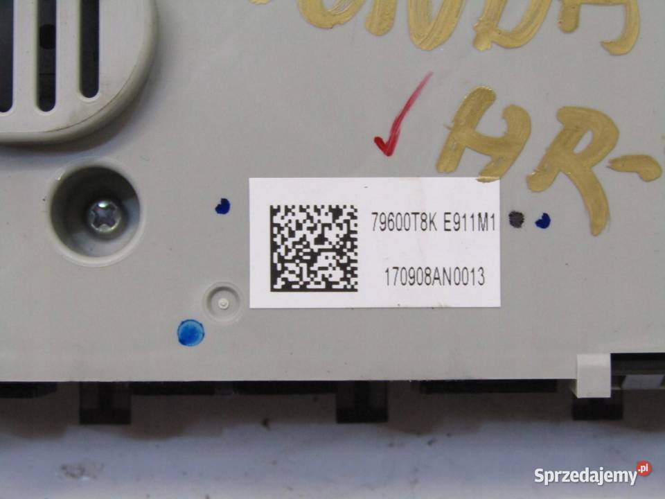 PANEL PRZEŁĄCZNIK KLIMATYZACJI HONDA HR V II sprzedam