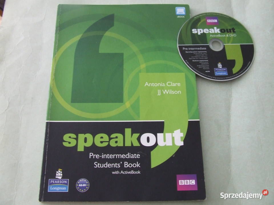 Speakout Pre intermediate SB WB DVD Clare Wilson dolnośląskie Oborniki Śląskie sprzedam