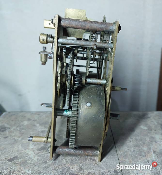 693 Mechanizm starego zegara ściennego FMS 55006 Tczew sprzedam