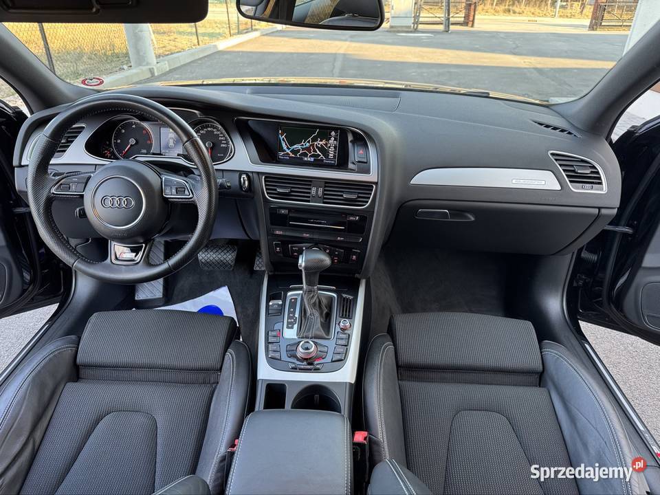 Audi A4 Avant Niski przebieg serwis ASO sline relingi dachowe Mszana Górna