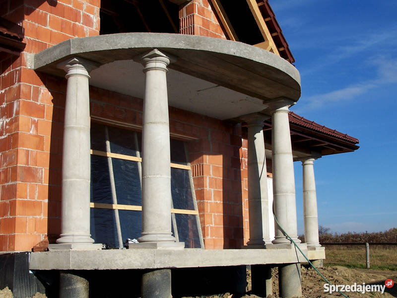 Kolumny betonowe stożkowe ARCHITEKTONICZNE Górno