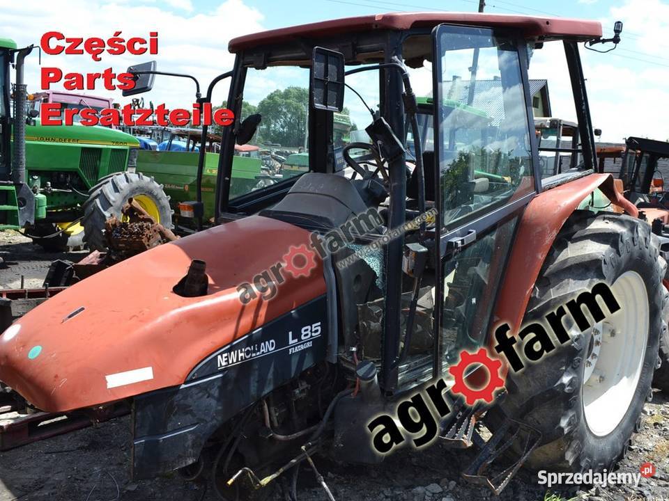 Holland Fiat L85 części skrzynia biegów oś Byków