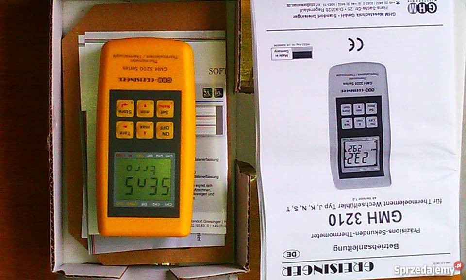 OKAZJA Termometr przemysłowy Greisinger GMH 3210 Łódź
