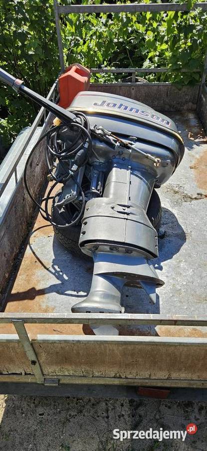 Z rumplemSilnik zaburtowy Johnson 2T 40 Barlinek