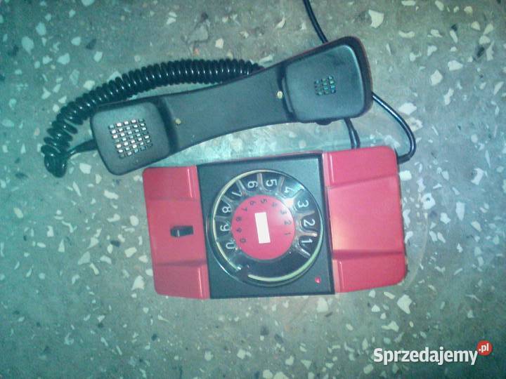 aparaty telefoniczne z tarczą PRL