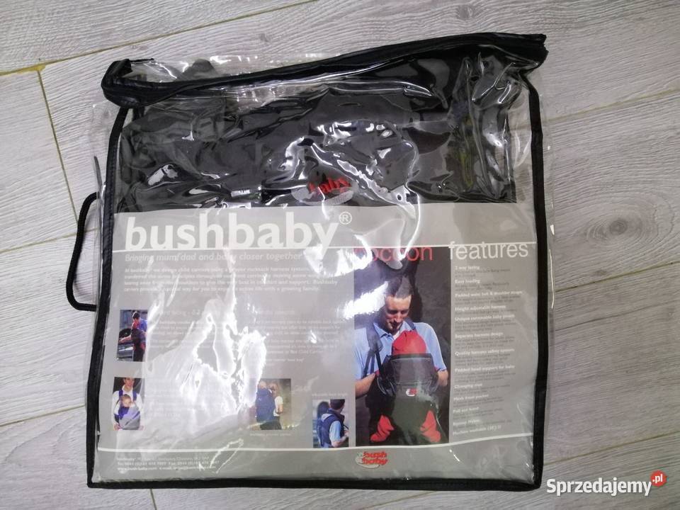 Wielofunkcyjne nosidełko dziecka BushBaby Nowy Tomyśl sprzedam