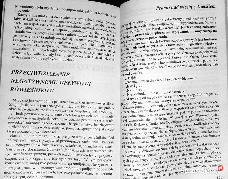Zadziwiający wpływ tatusia Josh McDowell Norm sprzedam